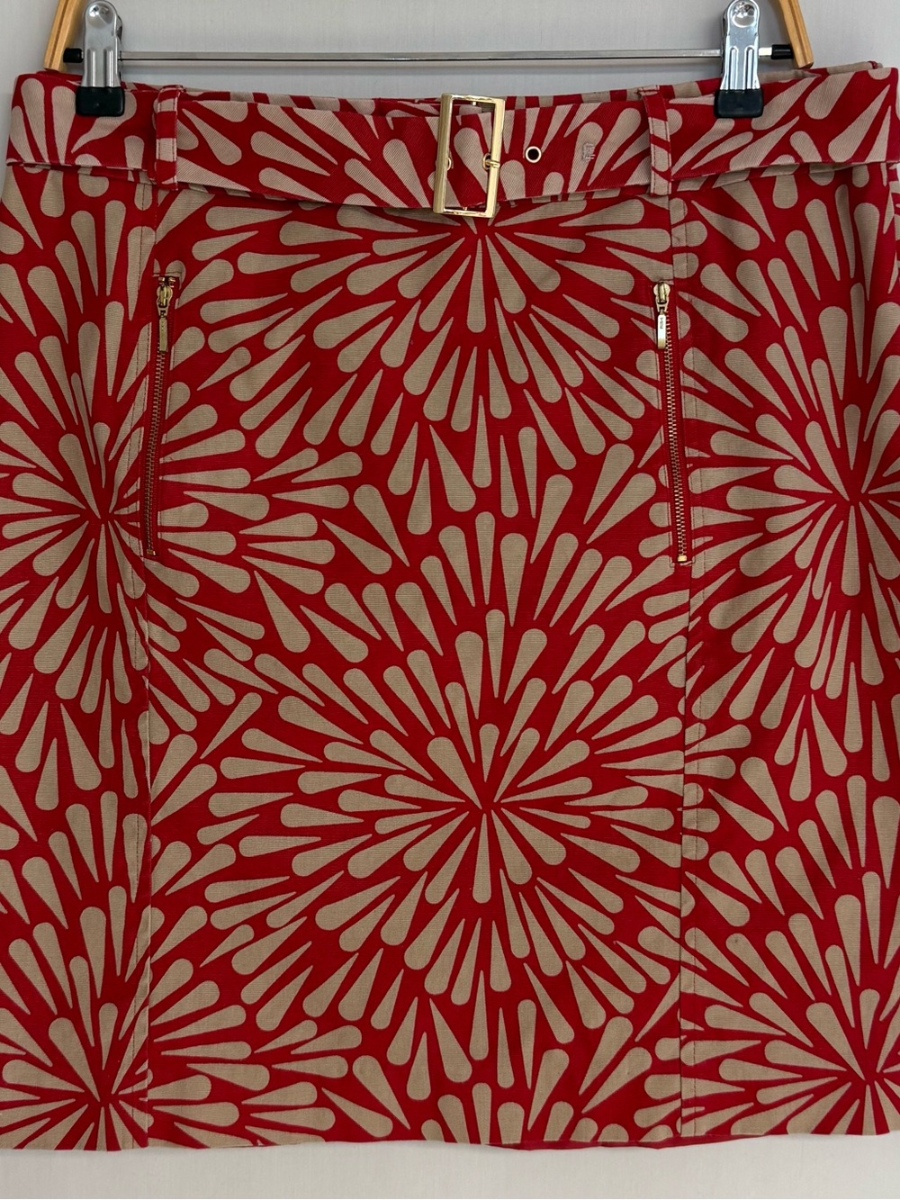 TALBOTS Floral Print Burst Pencil Skirt NWT